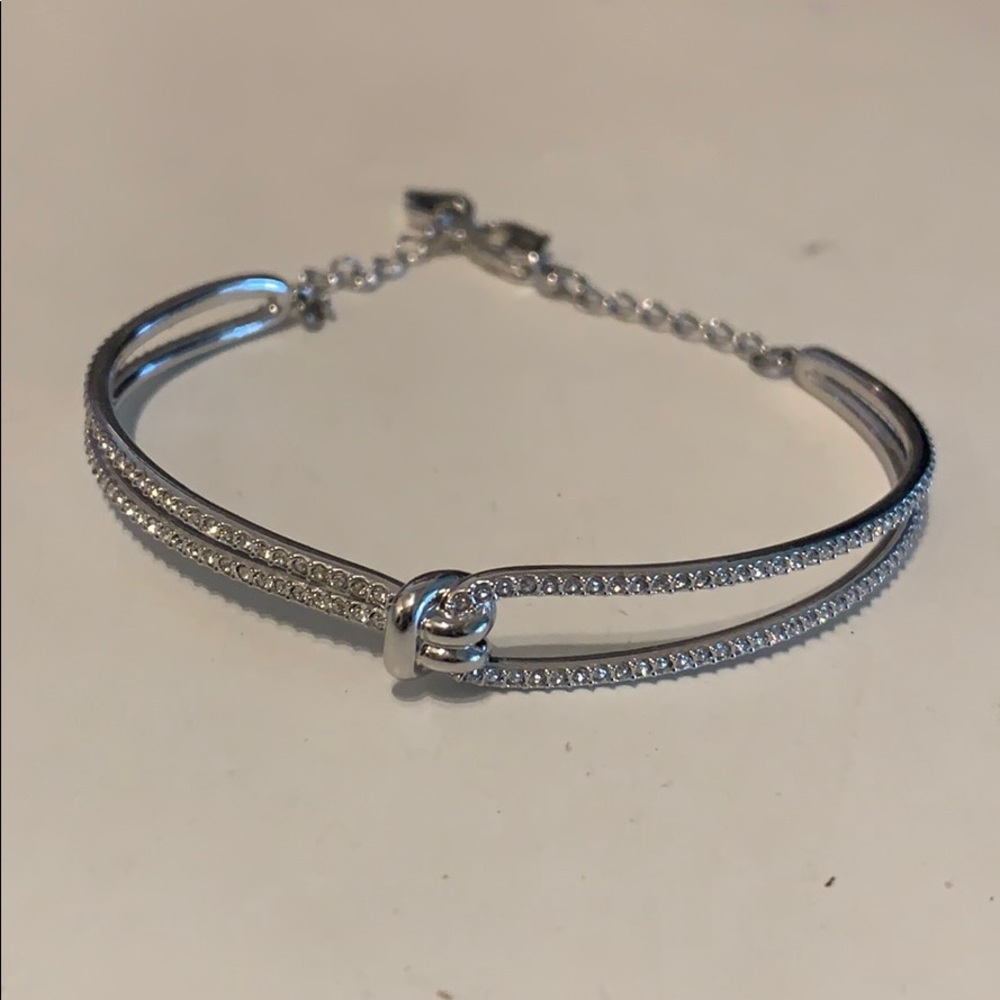 Swarovski knot bracelet